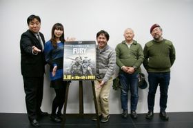 (左から)ジャンクハンター吉田、中村桜、林家三平、杉山潔、青井邦夫