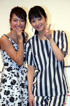 佐々木希と木下優樹菜がトークイベントに登壇