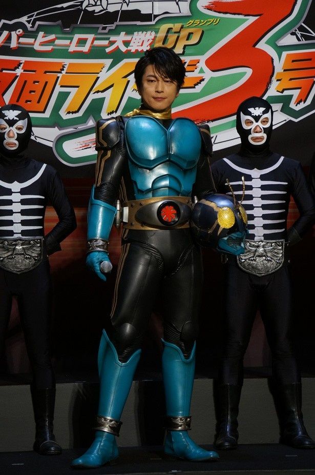 ミッチーがライダー姿に変身！