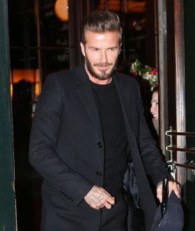 息子になめられてる(？)父デビッド・ベッカム