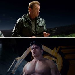 若い頃のシュワも登場。これだけでもすごい！