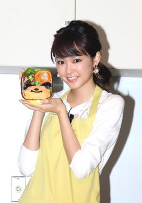 キャラ弁作りにチャレンジした桐谷美玲