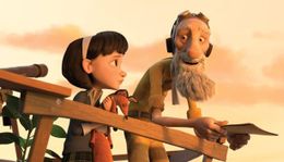 主人公の女の子は隣に住む老人と仲良くなる