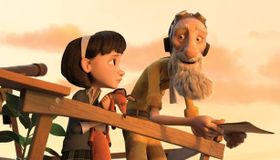 主人公の女の子は隣に住む老人と仲良くなる