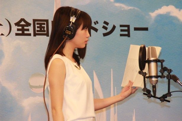 アフレコをデモンストレーション