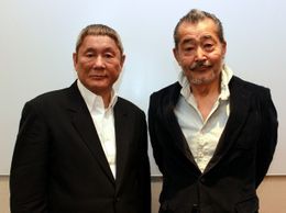 『龍三と七人の子分たち』の藤竜也と北野武監督を直撃！