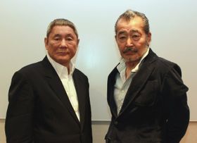『龍三と七人の子分たち』の藤竜也と北野武監督を直撃！