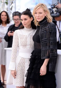 カンヌで高い評価を受けている『CAROL』主演のケイト・ブランシェットとルーニー・マーラ