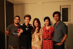 ヴィッキー・チャオが『20歳よ、もう一度』の撮影現場に登場!?