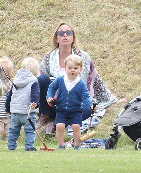 左利き説が出ているジョージ王子