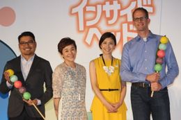 『インサイド・ヘッド』の監督2人と、竹内結子、大竹しのぶが対面