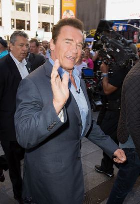 息子と交際していたマイリー・サイラスを絶賛しているアーノルド・シュワルツェネッガー