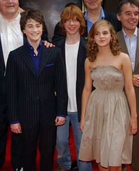 『ハリー・ポッターとアズカバンの囚人』(04)の頃のダニエル、エマ、ルパート