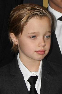 ブラッド・ピットとアンジェリーナ・ジョリーの娘シャイロ