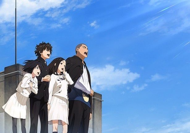 『心が叫びたがってるんだ。』の4人のメインビジュアル