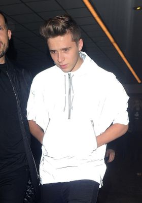 パーティ会場に入れてもらえなかったというブルックリン・ベッカム