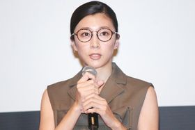 第28回東京国際映画の「ラインナップ発表会」に登場した竹内結子