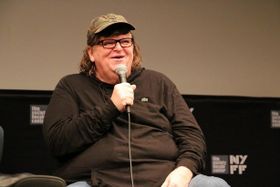 新作『Where to Invade Next』を引っさげ第53回ニューヨーク映画祭に登場したマイケル・ムーア監督