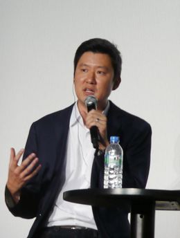 第1部に登壇したデイビッド・リー(Netflix / Netflix Japan Vice President)