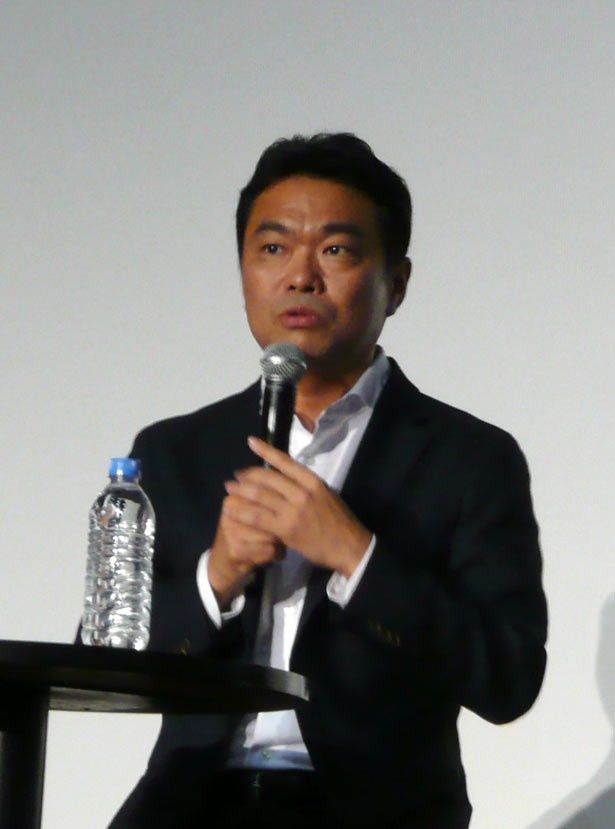 宮本直人氏(GYAO! / 株式会社GYAO 代表取締役)は、権利許諾を得た作品を広告付きで無料配信するGYAO!の独自性をPR