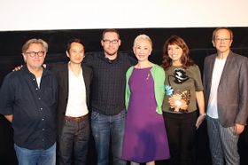 コンペティション部門審査員記者会見が開催された