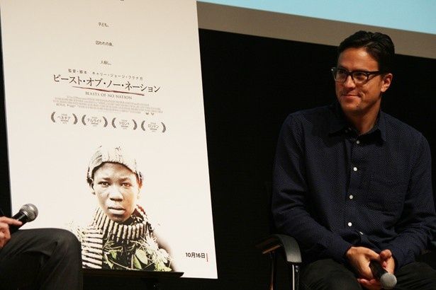 大好きな今村昌平監督について嬉しそうに語るジョージ・フクナガ監督