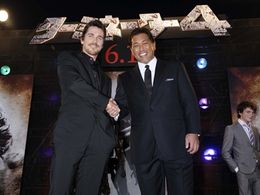 『T4』でジョン・コナーを演じるクリスチャン・ベールと、“球界のターミネーター”こと清原和博