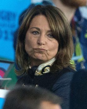 キャサリン妃の母親、キャロル・ミドルトン