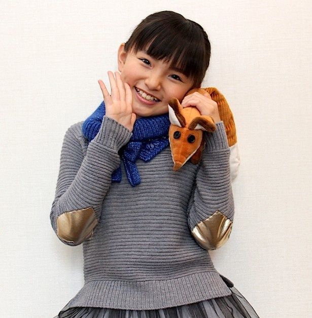 「みんなを笑顔にできる女優さんになりたい！」という鈴木梨央