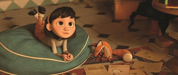 “現実の世界”に住む女の子の声を鈴木梨央が演じている