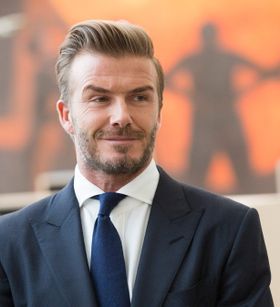 有名人に会うと「緊張する」と語っている有名人のデビッド・ベッカム