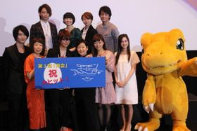『デジモンアドベンチャー tri.』の初日舞台挨拶が開催