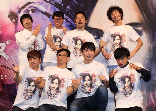 【写真を見る】マーベル大好き芸人がズラリと登壇！藤森慎吾の暴露話にも花を咲かせた