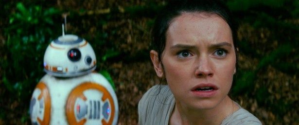ヒロイン、レイと、愛嬌たっぷりのドロイド、BB-8