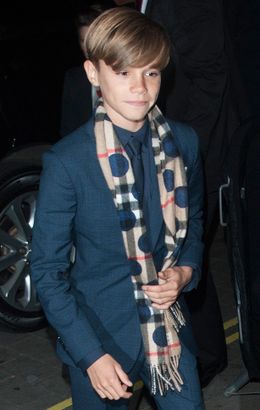 「サッカーはやめる」と宣言したというベッカム家の次男ロメオ