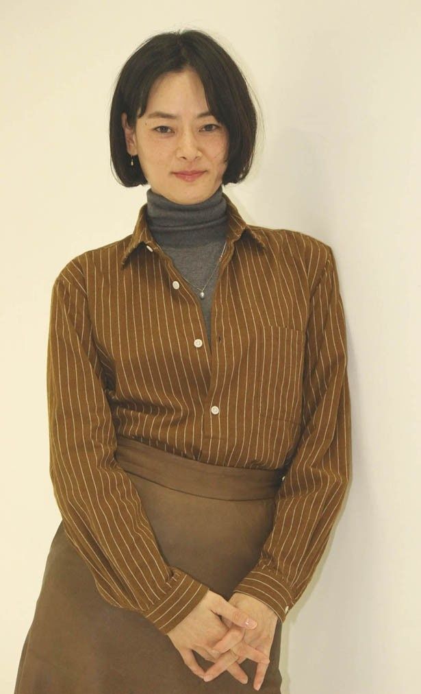 「撮影中に男と間違われてビックリしました(笑)」と面白エピソードを明かしてくれた市川