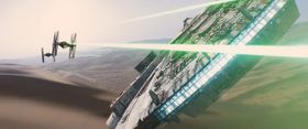 『スター・ウォーズ/フォースの覚醒』を宇宙で上映！