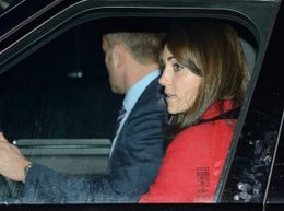 バッキンガム宮殿で開かれたプレクリスマスランチに出席したキャサリン妃