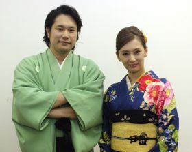 『の・ようなもの のようなもの』で共演した松山ケンイチと北川景子