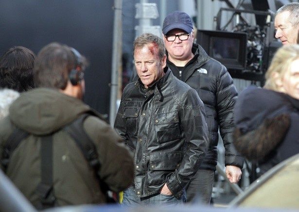 【写真を見る】「24 -TWENTY FOUR- リブ・アナザー・デイ」現場のキーファー