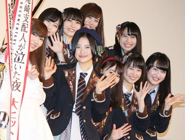 元気いっぱい！のHKT48らしく舞台挨拶では息の合った掛け合いを見せた