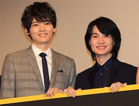 神木隆之介と古川雄輝の登場に大歓声！