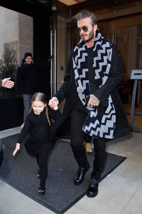 娘のハーパーを溺愛しているというデビッド・ベッカム