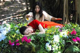 世界遺産で『さんかく山のマジルー』を鑑賞