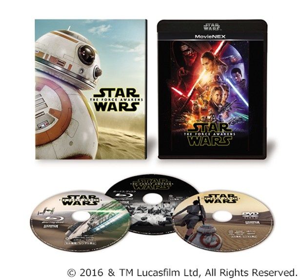 『スター・ウォーズ/フォースの覚醒 MovieNEX』は5月4日(水)に発売開始