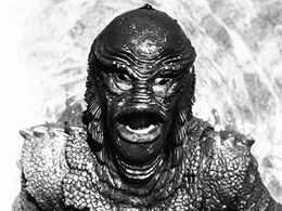 イーストウッドの記念すべき俳優デビュー作品『半魚人の逆襲』