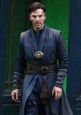 マーベルのヒーロー、ドクター・ストレンジを演じるベネディクト・カンバーバッチ