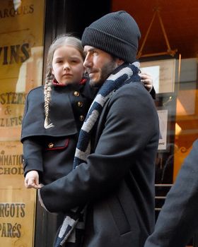 英国で最も影響力のあるセレブの子供はベッカム家のハーパー