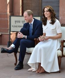 ウィリアム王子と一緒にインドを訪れているキャサリン妃