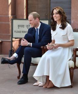 ウィリアム王子と一緒にインドを訪れているキャサリン妃